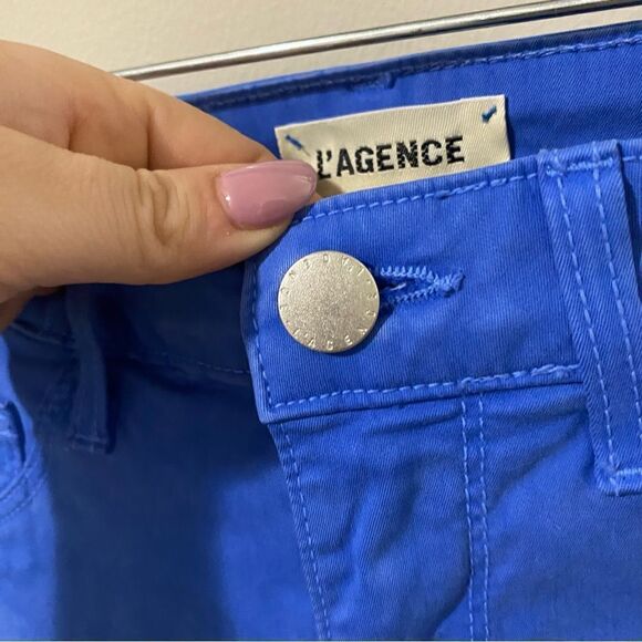 L’Agence Margot High Rise Skinny Pant in Light Harbor Blue - Picture 10 of 15